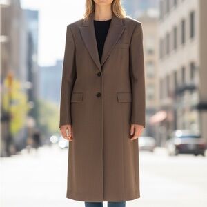 NWOT Tailored Topper Coat 18 Lined Pockets Vents ✨